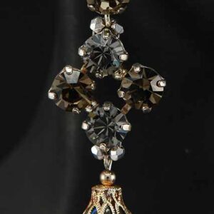 Princess Grey Earrings