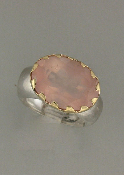 Pink Rose Ring | Unique Handcrafted Israeli Fashion Jewelry