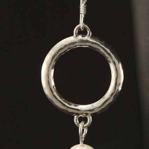 White Tail Earrings