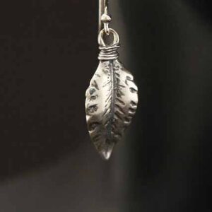 Mini Leaf Earrings