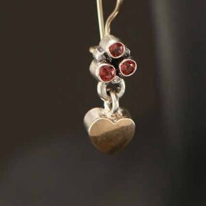 Red Hearts Earrings
